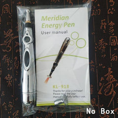 2019 Newst Electronic Acupuncture Pen Electric Meridians Laser Therapy Heal Massage Pen Meridian Energy Pen Relief Pain Tools